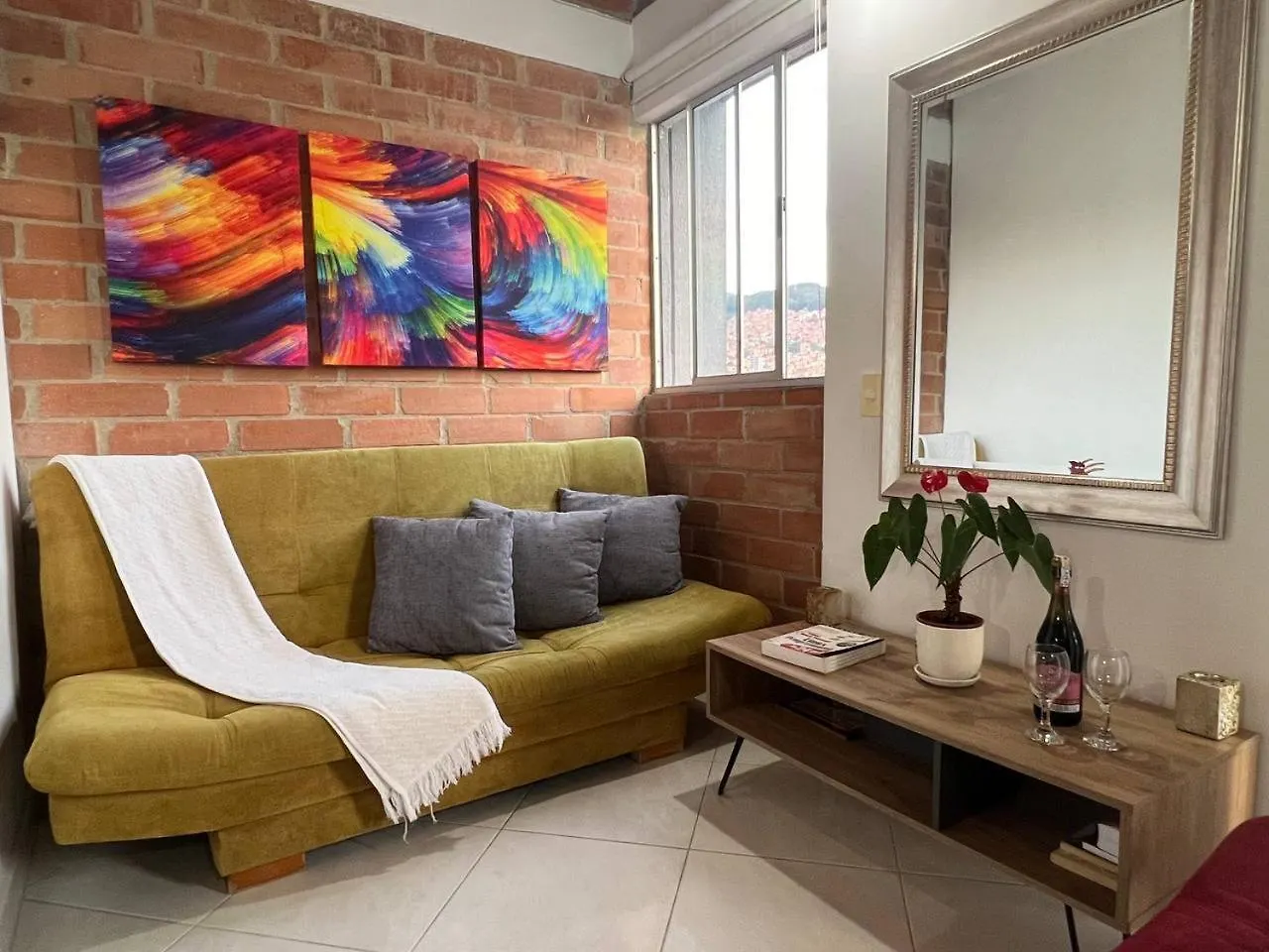 Apartamento Beautiful Top Floor Studio In Downtown Medellín Colombia